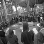 Barbed Choir singing at Whistler Public Library